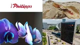 Vilnius Вильнюс / Садим цветы на улице / Лаваш с начинкой на гриле / Спектакль Plėšikas Hocenplocas