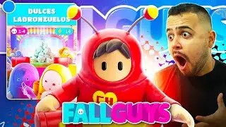 POLICÍAS Y LADRONES EN FALL GUYS | DULCE LADRONZUELOS