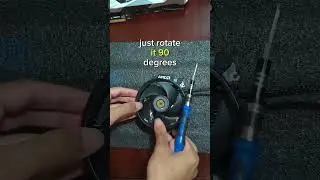 How to Rotate AMD stock cooler Fan 
