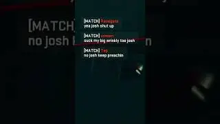 Rough start for Josh…
