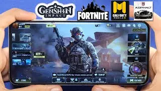 Huawei P60 Pro Gaming – Asphalt 9, Fortnite, Call of Duty, etc