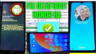 how to fix dead boot honor 8A JAT AL00 By sp flash tool New Solution work 100%