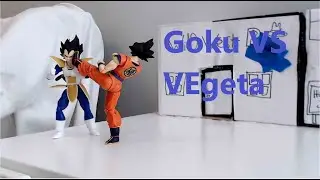 Goku VS Vegeta short stop motion