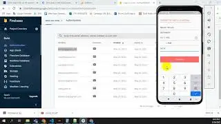 Test Demo Create Sign Up in Firebase Authentication by Flutter