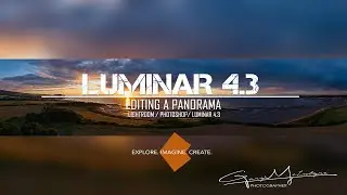Luminar 4.3 Editing a panorama