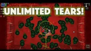 The Binding of Isaac Afterbirth- MOST OP SEED #10! (UNLIMITED TEARS!)