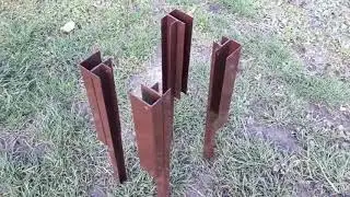 Ограждение для высокой грядки 