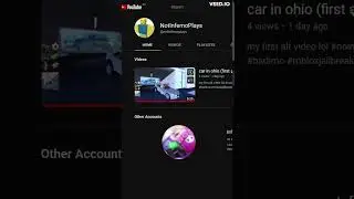 this is my alt's channel 