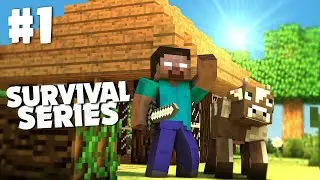 MEET MY NEW FRIEND PANDA 🐼 IN MINECRAFT | MINECRAFT GAMEPLAY #1
