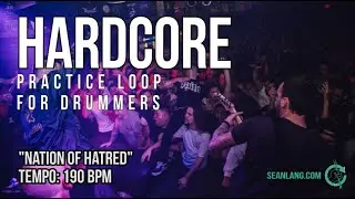 Hardcore - Drumless Track For Drummers - 