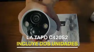 Te presentamos la Cámara de seguridad para exterior con batería de larga duración Tapo C420S2.