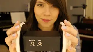 ASMR 3dio *No Talking* Ear Massage and Tapping the Mic