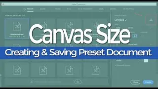Creating and Saving Preset Document
