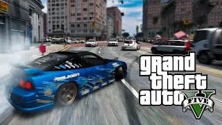 FIZ DRIFT NO MEIO DE 2000 CARROS! - Assetto Corsa