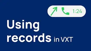 Using Records in VXT