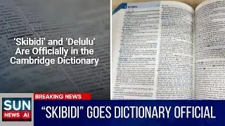 From Meme to Mainstream: “Skibidi” Now in Dictionary | SUN NEWS AI