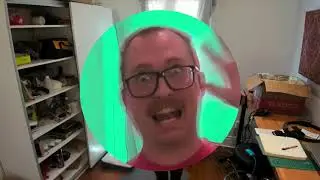 Holographic Face Sticker (work in progress)