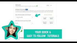 New Feature of Upwork Schedule a rate Increase  - October 2023