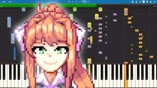 Your Demise - Friday Night Funkin' VS Monika - Piano Tutorial