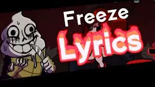 Freeze LYRICS! DRUM COVER! (Vs Melty) Collab With AFK Drummer. (Friday Night Funkin)