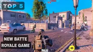 TOP 5 BATTLE ROYALE GAME LIKE FF|. NEW BATTLE ROYALE GAME for android
