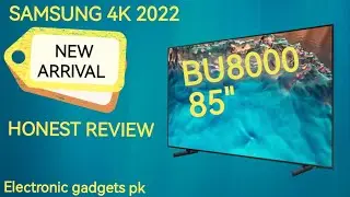 SAMSUNG BU8000 | 55\65\85 Inch Crystal UHD 4K Smart LED 2022 || HONEST Review