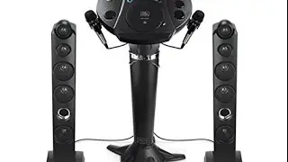 Feel Professional Singer with Singing Machine iSM1030BT Bluetooth Karaoke Pedestal