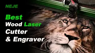BEST Wood Laser Cutter & Engraver | Deep Engraving with NEJE Max4 V2