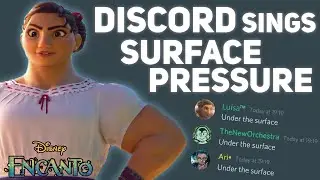 DISCORD Sings Surface Pressure #shorts