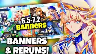 UPDATED! All upcoming BANNERS, RERUNS, and new MAPS from 6.4 to 6.9