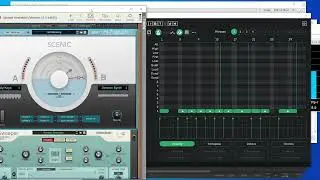 MADNESS!! Midi tool helper (MelodySauce, Scalar2, and PhraseBox) generating Reason's Scenic!