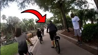 Downtown Orlando Bmx - Getting Chased By Security On Bikes!!!!!