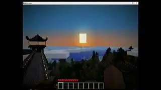 Minecraft Beta 1.7.3 on Real VHS