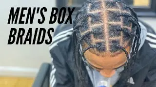 HOW TO: MENS BOX BRAIDS-START TO FINISH