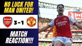UNLUCKY UNITED LOSE TO ARSENAL!