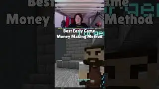 The BEST Early Game Money Method!!!!  #hypixelskyblockmoneymakingmethod #minecraft #gaming #Emehe