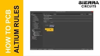 How to Set Up Design Rules in Altium Designer | Sierra Circuits