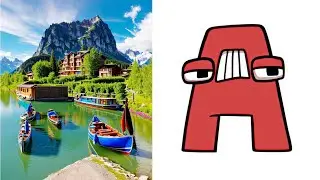 Look at the AI ​​picture and guess the alphabet lore characters.
