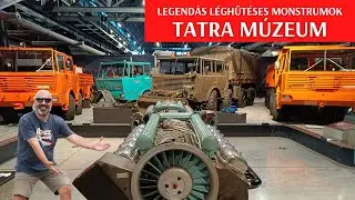 #107 - A Tatra gyári múzeum tele 🇨🇿 legendákkal, mint a T111 és T148 meg persze a zseniális T813