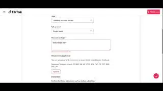 How to open a Tiktok support ticket | How to make complaints on Tiktok ?