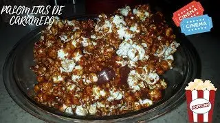 Como hacer palomitas de caramelo caseras.