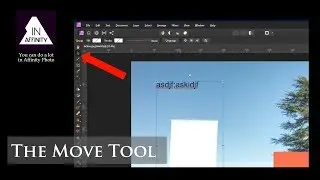 The Move Tool in Affinity Photo