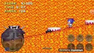Sonic and knukles lava reef 2