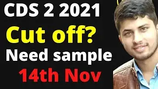 CDS 2 2021 Expected Cut OFF ? IMA INA AFA OTA | Gov Exam Funda |