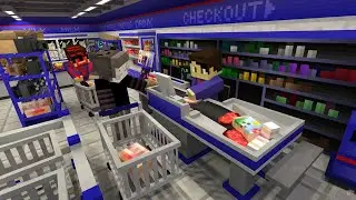 Я БЕЖАЛ С ЭТОГО МАГАЗИНА ПОСЛЕ ТОГО, ЧТО В НЁМ ПРОИЗОШЛО | Фолддер Minecraft
