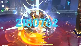 2M Mona C2 In Twisted Realm | Showcase Damage - Genshin Impact