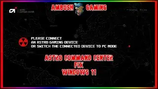 🤔ASTRO COMMAND CENTER FIX  (windows 11)🤔