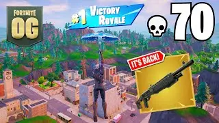 High Elimination Solo vs Squads WINS Full Gameplay (Fortnite OG)