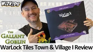 WarLock Tiles: Town & Village I Review - WizKids Prepainted Miniature Terrain
