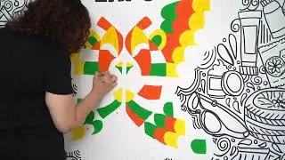 Taiwan Expo India 2022 - Doodle Art